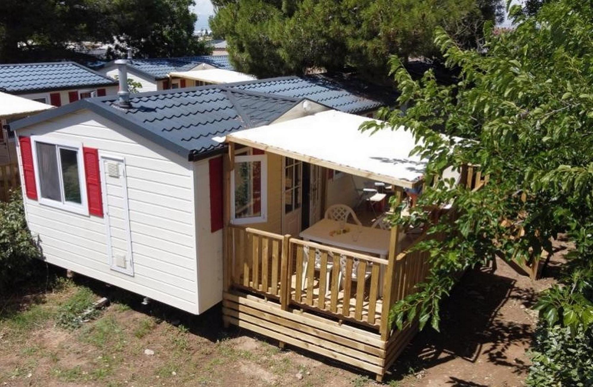 Mobil-Home Camping Novela Port-la-Nouvelle Ngoại thất bức ảnh